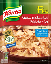 Knorr Fix for Geschnetzeltes Zurich Style