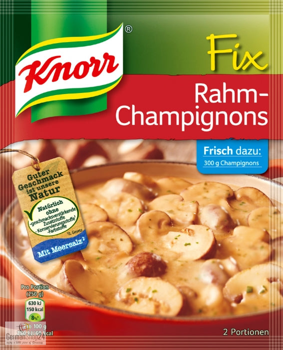 Knorr Fix for Creamy Mushrooms