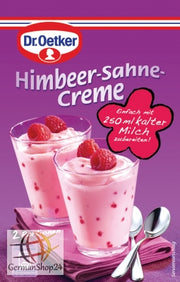 Dr. Oetker Creamy Dessert, Raspberry Cream