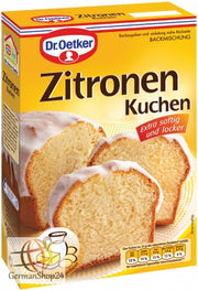 Dr. Oetker Baking Mix for Lemon Pound Cake