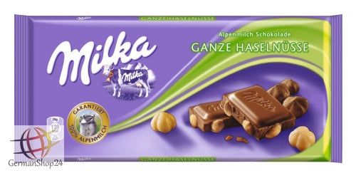 Milka Whole Hazelnuts 3.35 oz