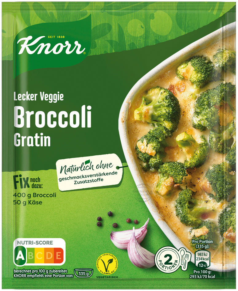Knorr Fix for Broccoli Gratin