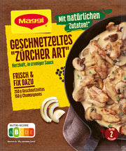 Maggi Fix for Geschnetzeltes Zurich Style
