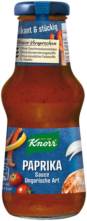 Knorr Paprika Sauce Hungarian Style 8.45 fl.oz Bottle