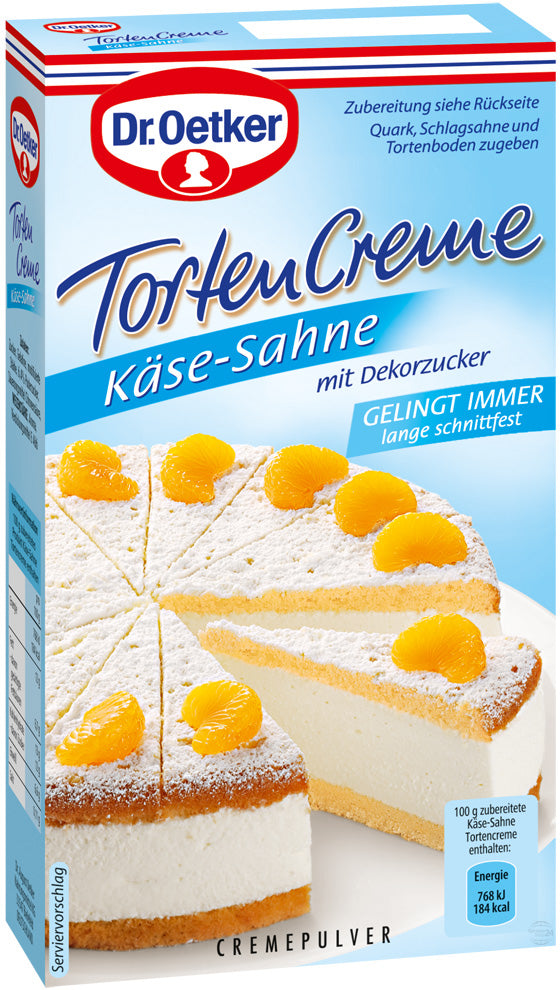 Dr. Oetker Cake Cream, Cheese Cream Flavor