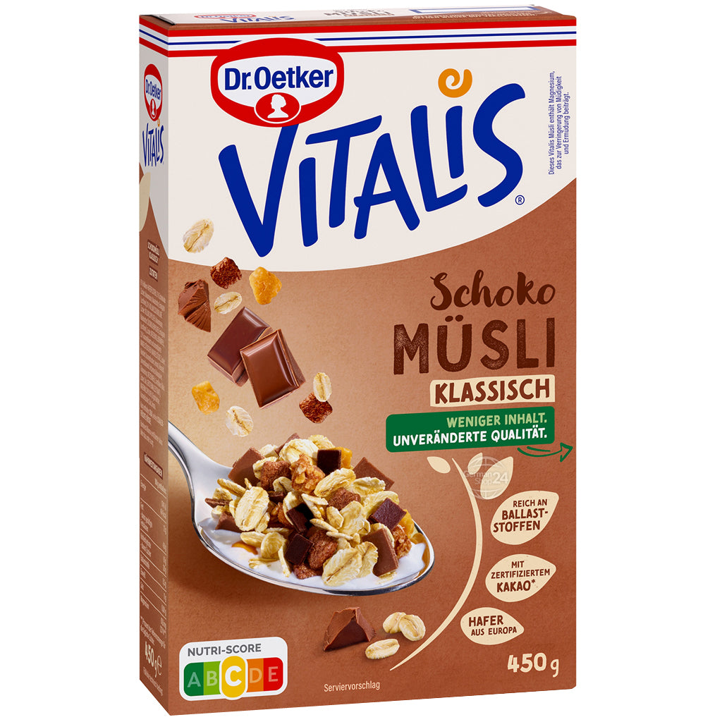 Vitalis Classic Chocolate Muesli 450g / 15.9 oz