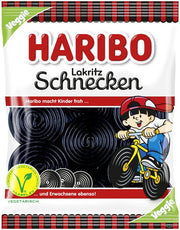 Haribo Licorice Snails 6.17 oz Bag