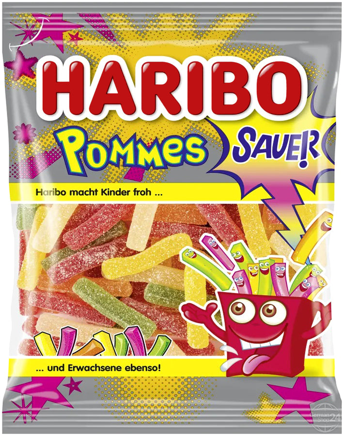 Haribo French Fries Fizz 6.17 oz Bag