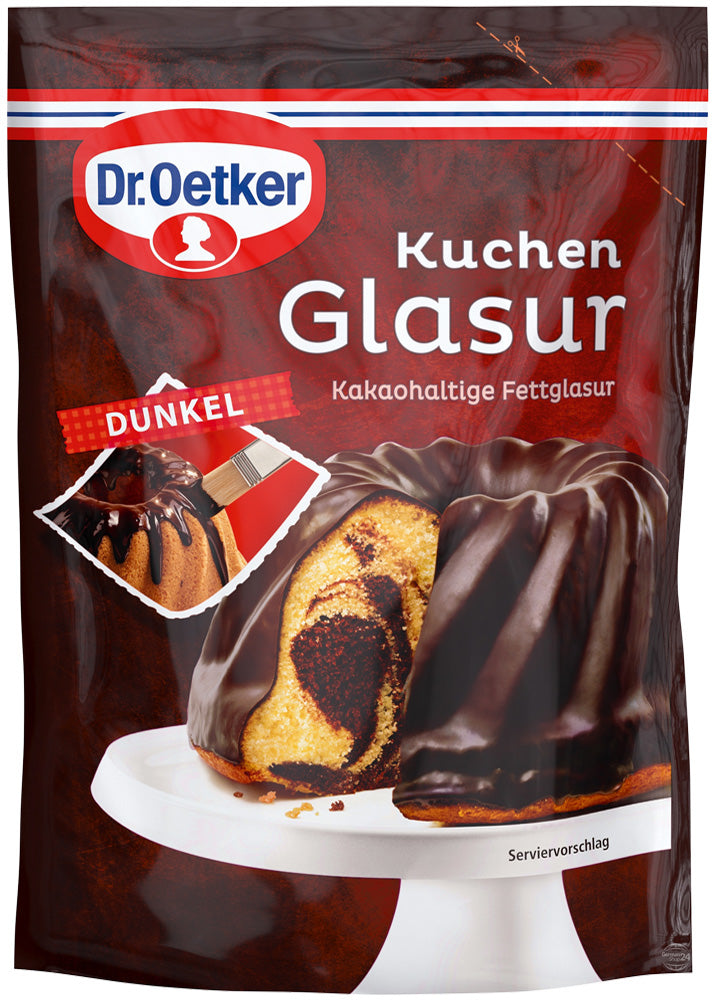 Dr. Oetker Dark Chocolate Glaze 5.29 oz