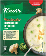 Knorr Feinschmecker Cauliflower-Broccoli Soup