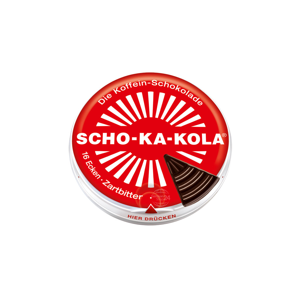 Scho-Ka-Kola Dark Chocolate 3.53 oz