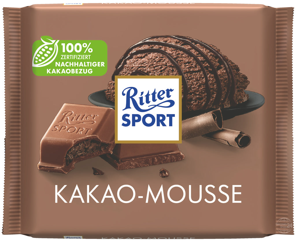 Ritter Sport Cocoa Mousse 3.53 oz