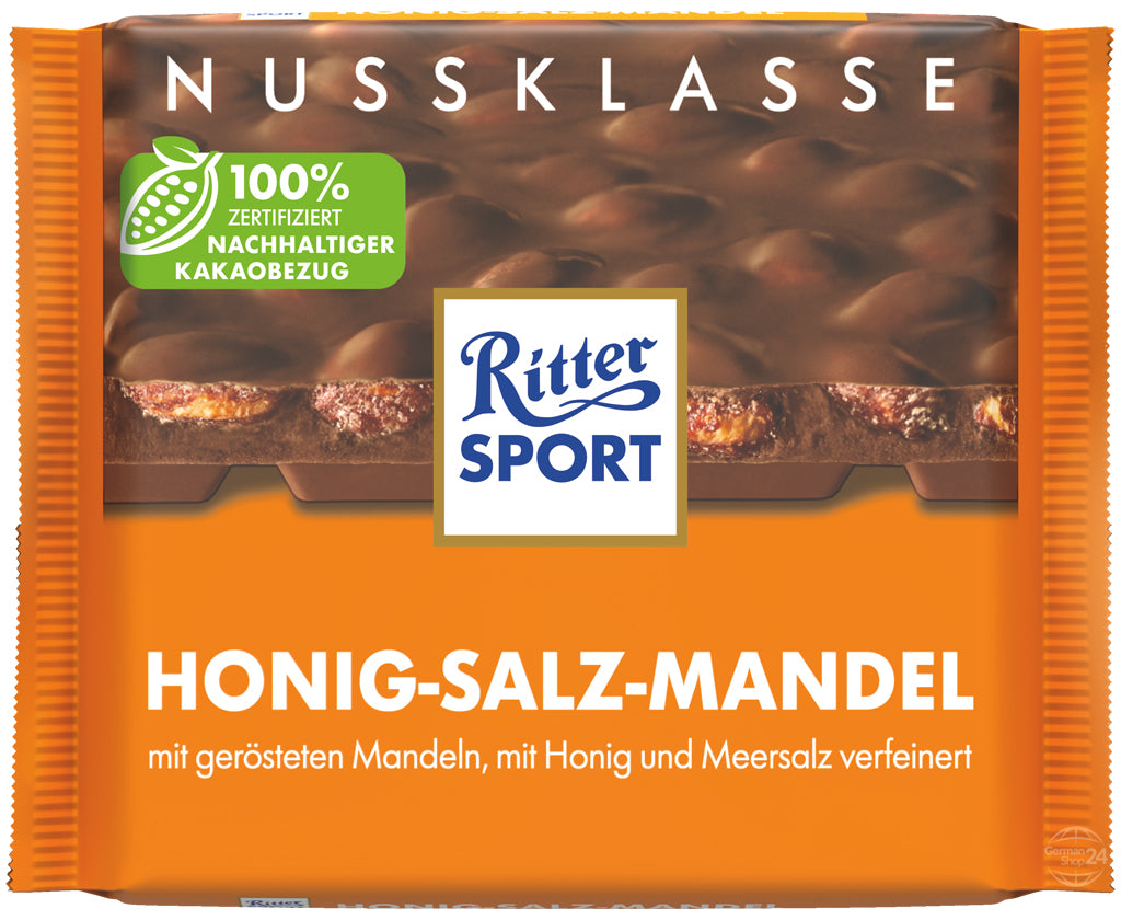 Ritter Sport Honey Salt Almonds 3.53 oz