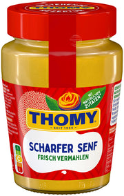 Thomy Hot Mustard 8.45 fl.oz Jar