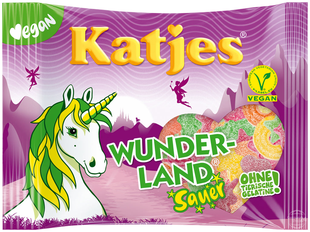Katjes Wonderland Sour 6.17 oz Bag