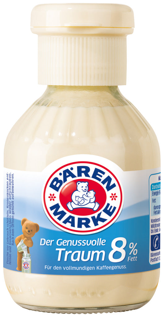 Baerenmarke Der Genussvolle Traum 8% Fat, 6 oz Bottle