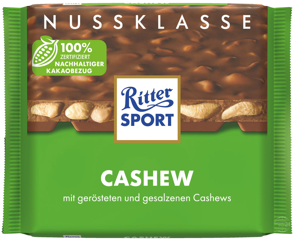 Ritter Sport Cashew 3.53 oz