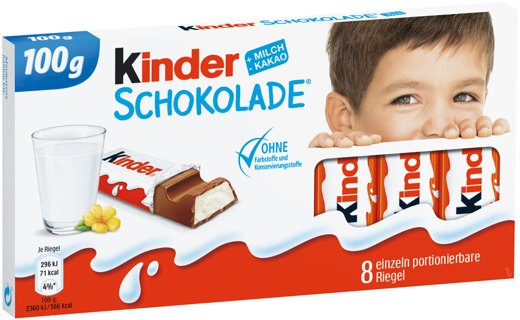 Ferrero Kinder Chocolate 3.53 oz