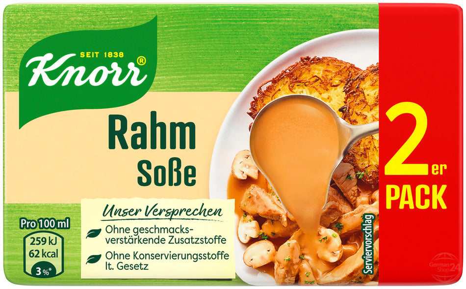 Knorr Sauce 2-Pack, Cream Style