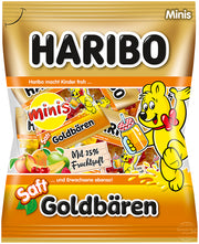 Haribo Juicy Gold Bears Mini Bags 7.76 oz
