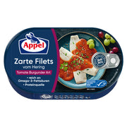 Appel Herring Fillets in Tomato Sauce Burgundy Style