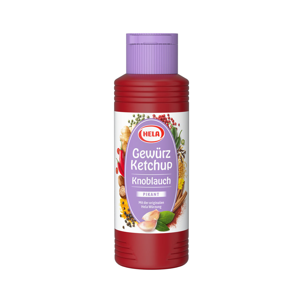 Hela Spice Ketchup Garlic Piquant 10.1 fl.oz