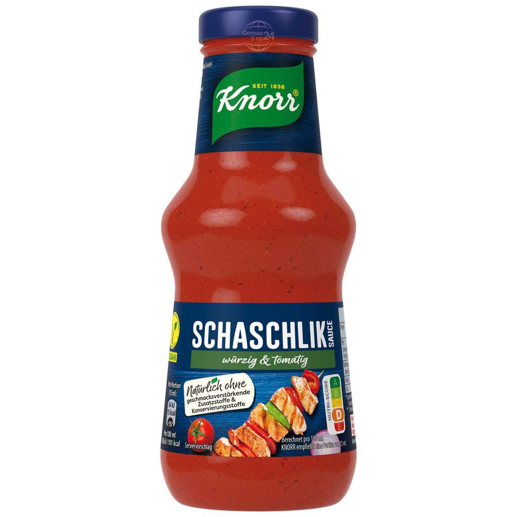 Knorr Schashlik Sauce 8.82 fl.oz Glass Bottle