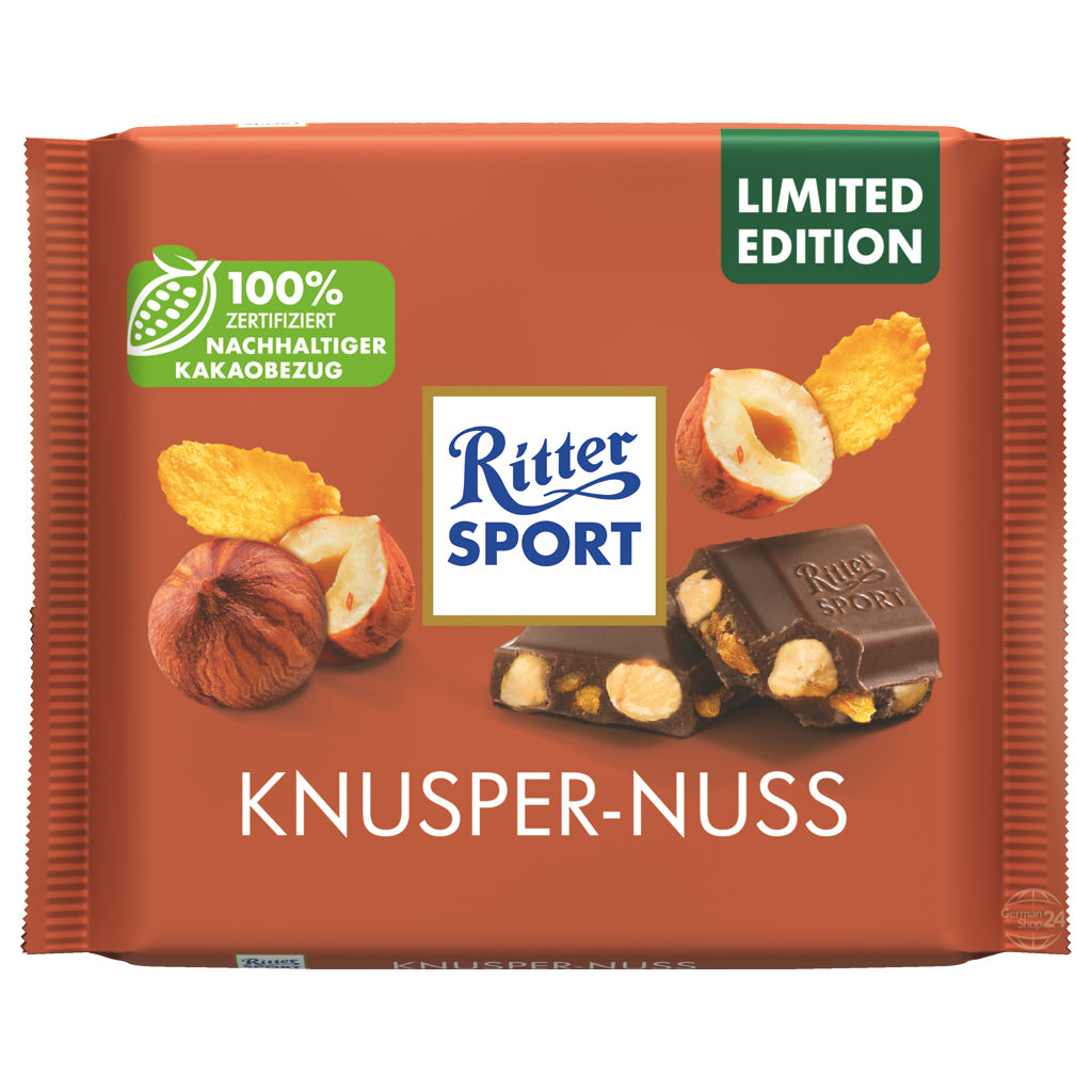 Ritter Sport Crunchy Hazelnut 3.53 oz