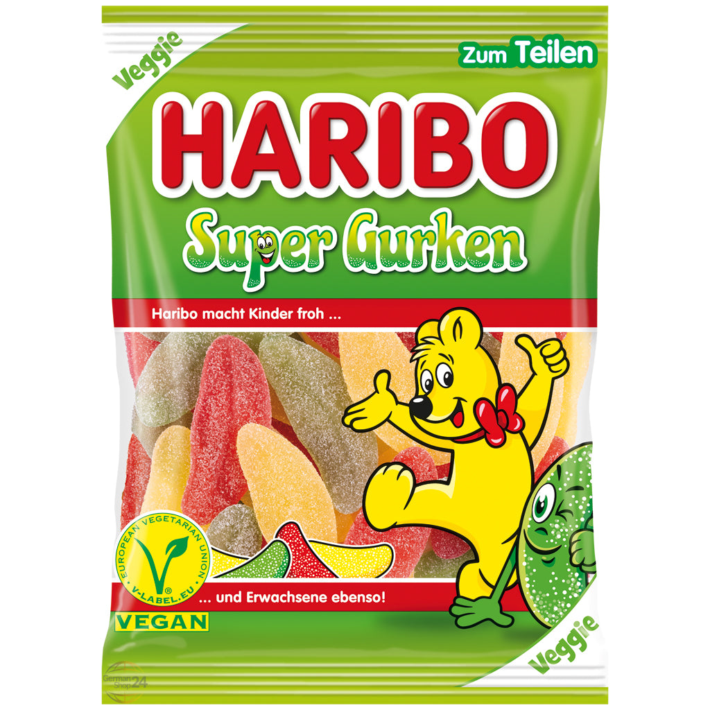 Haribo Gummy Candy Pickles 6.17 oz Bag