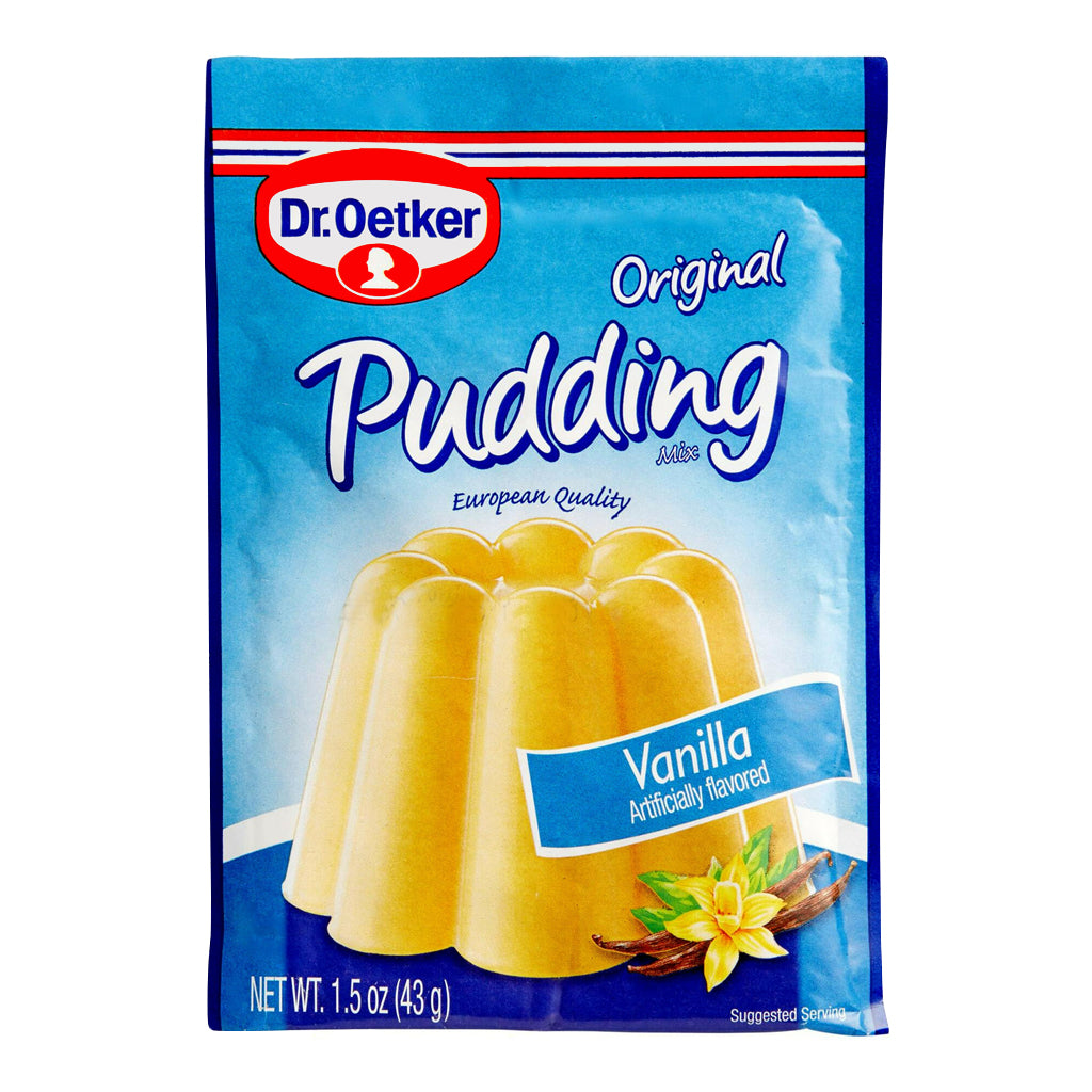 Dr. Oetker Vanilla Flavored Pudding Mix European Quality 3-Pack