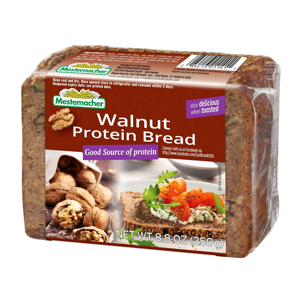 Mestemacher Walnut Protein Bread 8.82 oz