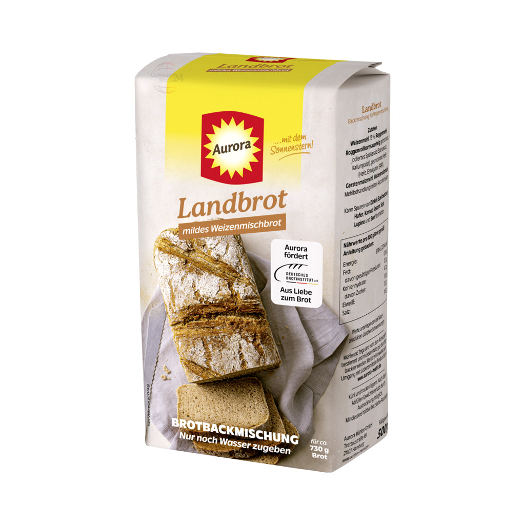 Aurora „Landbrot“ German Country-Style Bread Baking Mix