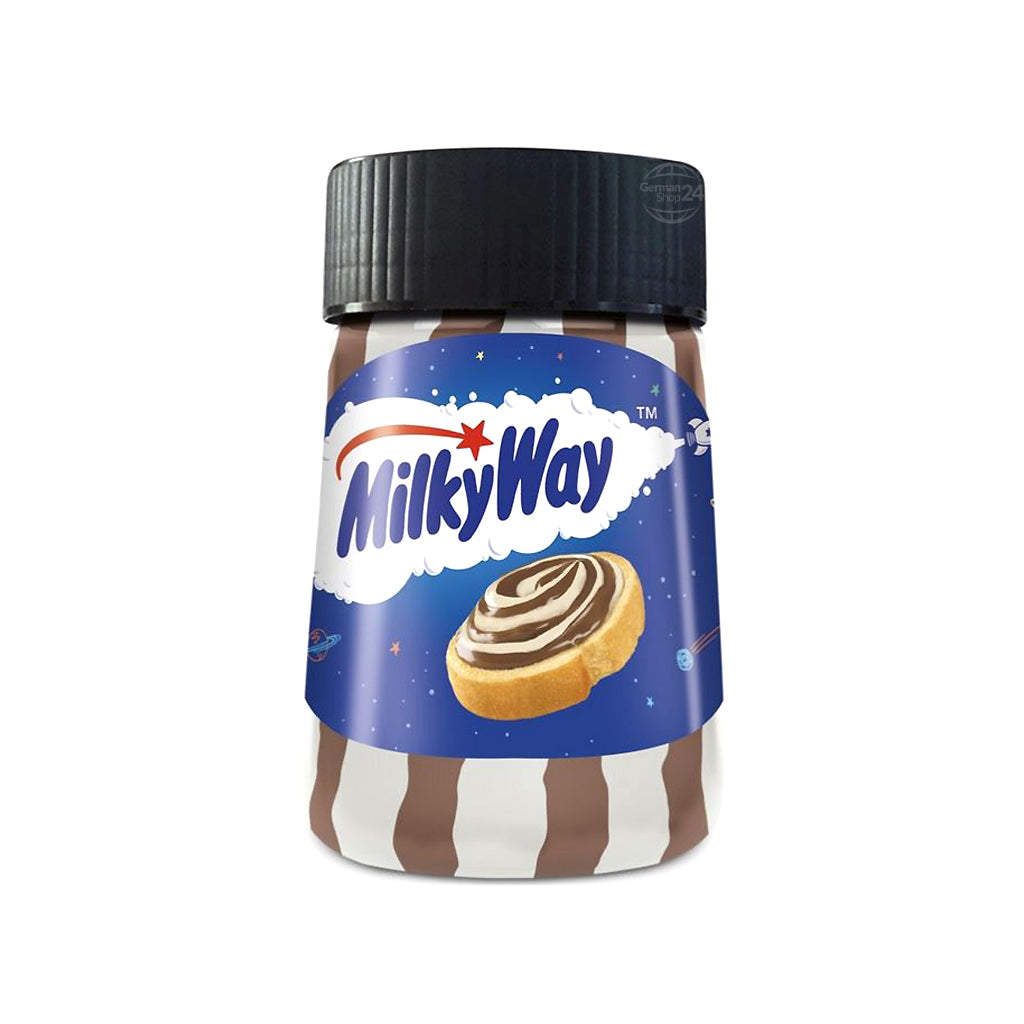 Milky Way Chocolate & Milk Duo Spread 12.3 oz Glass Jar