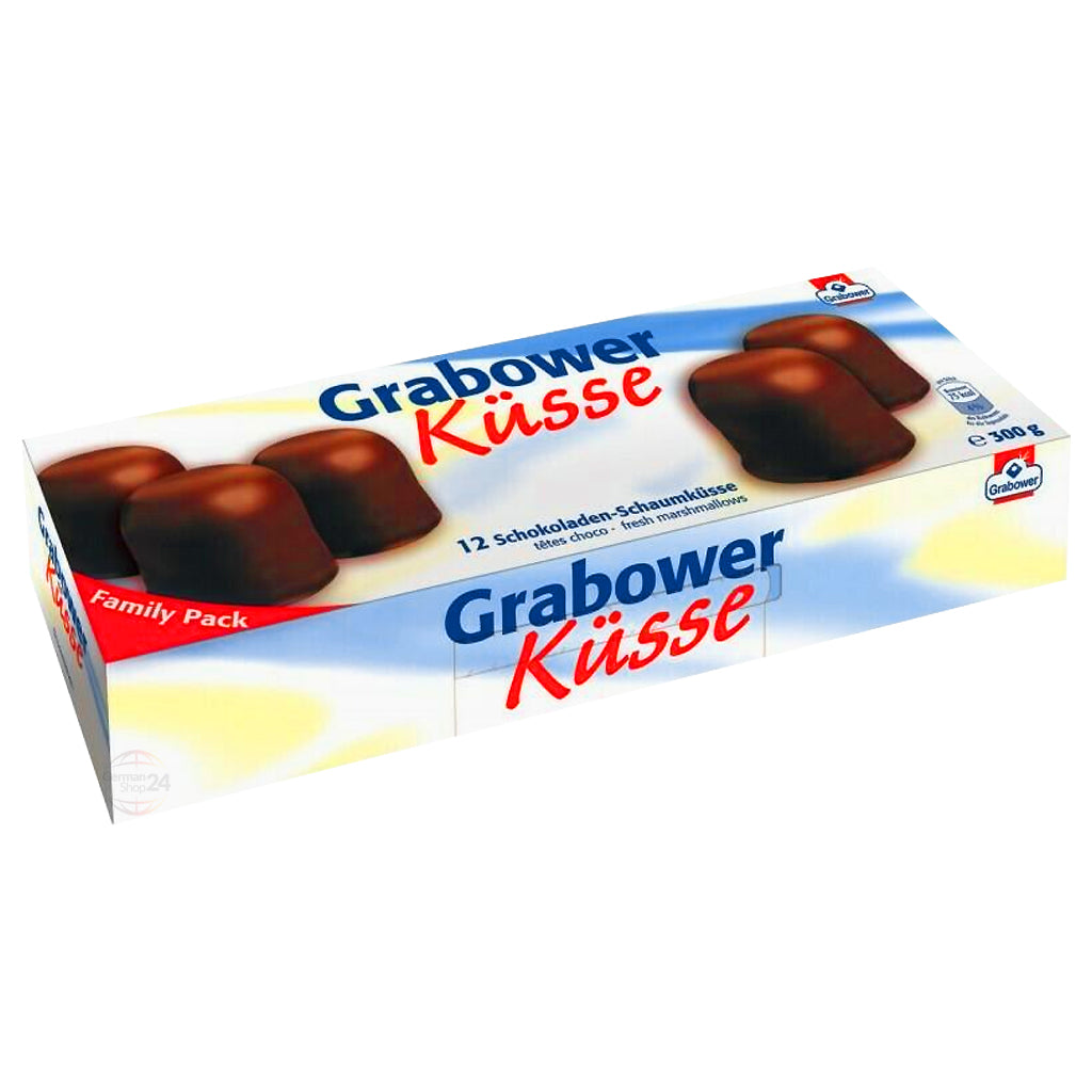 Grabower Chocolate Marshmallow Kisses 12-Pack