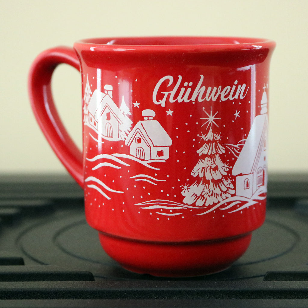 Ceramic Mulled Wine Mug „Red“