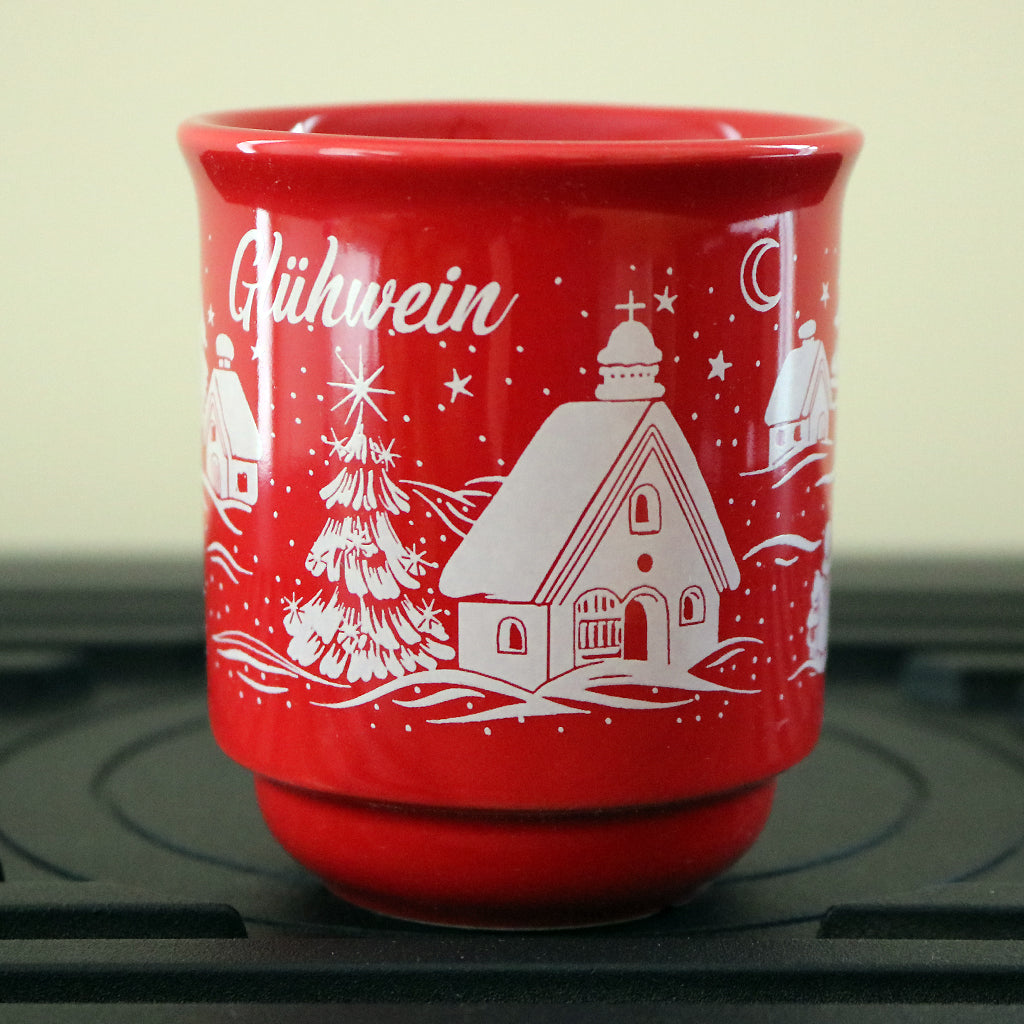 Ceramic Mulled Wine Mug „Red“