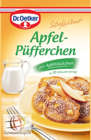 Dr. Oetker Sweet Meal, Apple Pancakes with Apple Pieces