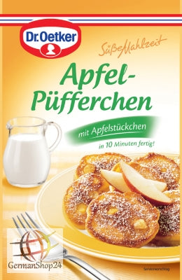 Dr. Oetker Sweet Meal, Apple Pancakes with Apple Pieces