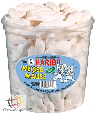 Haribo White Mice, Box