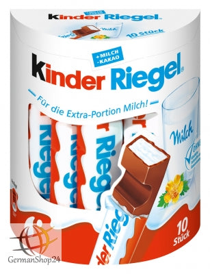 Ferrero Kinder Chocolate Bars, 10 Pcs