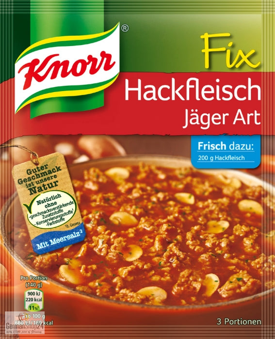 Knorr Fix for Ground Meat Hunter's Style