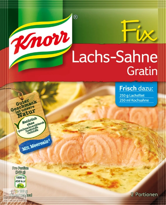Knorr Fix for Creamy Salmon Gratin
